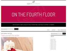 Tablet Screenshot of onthefourthfloor.com